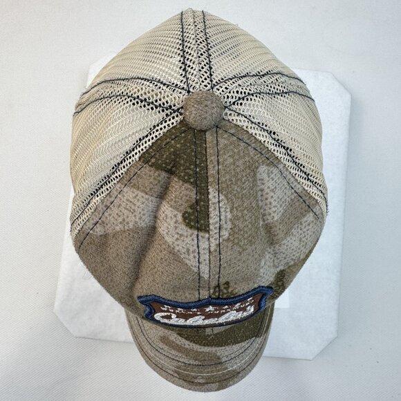 Cabelas  Mesh Back Camo Trucker Cap Adjustable Strap Hat Q3 Technology One Size - Picture 5 of 10